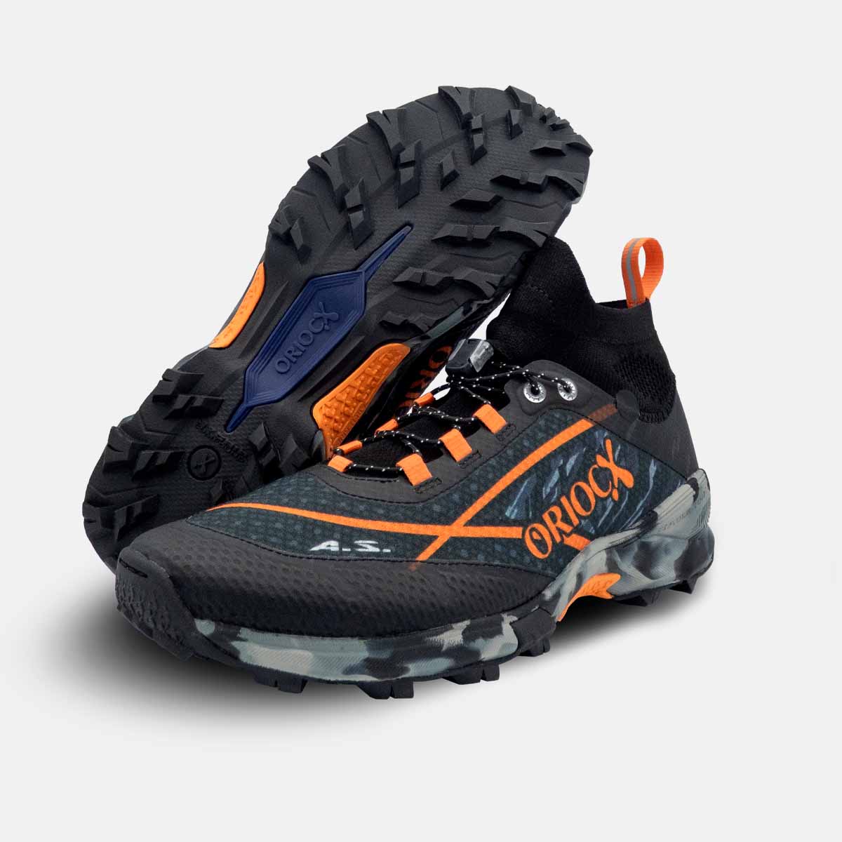Etna 21 Pro Trail Running Shoes Black Orange