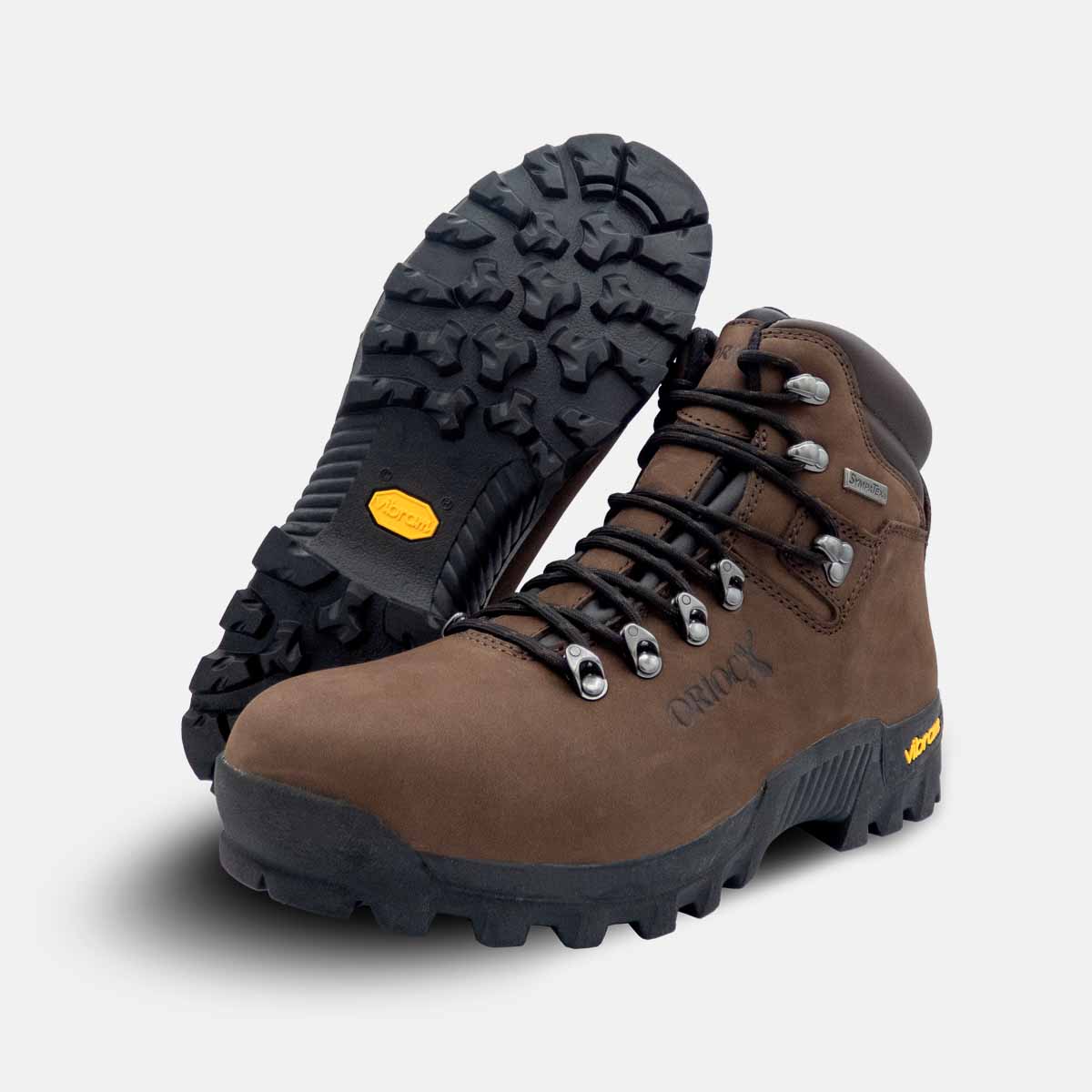 Braune Vercord-Waldstiefel