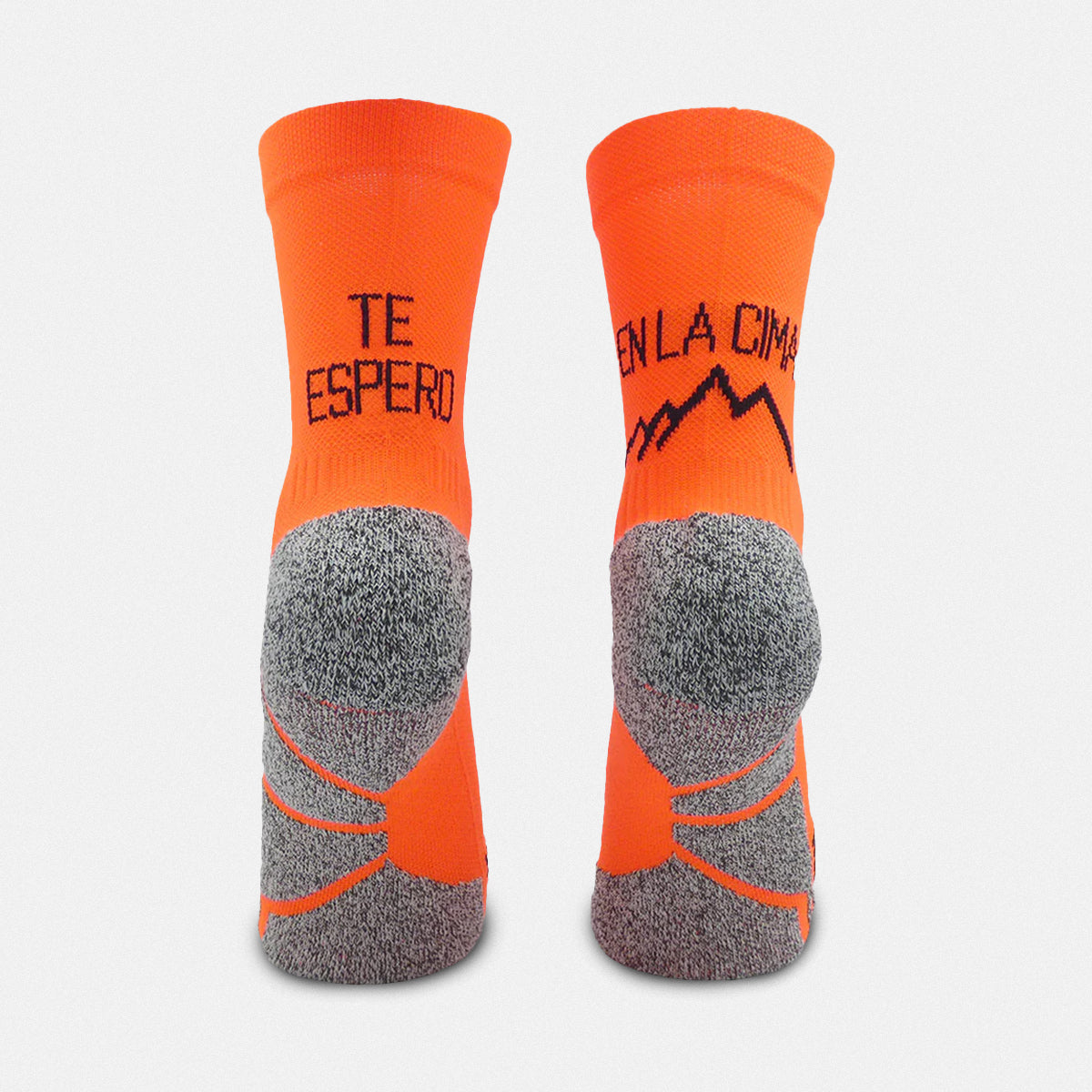 Calcetines Trail Running Naranja - Te espero en la cima