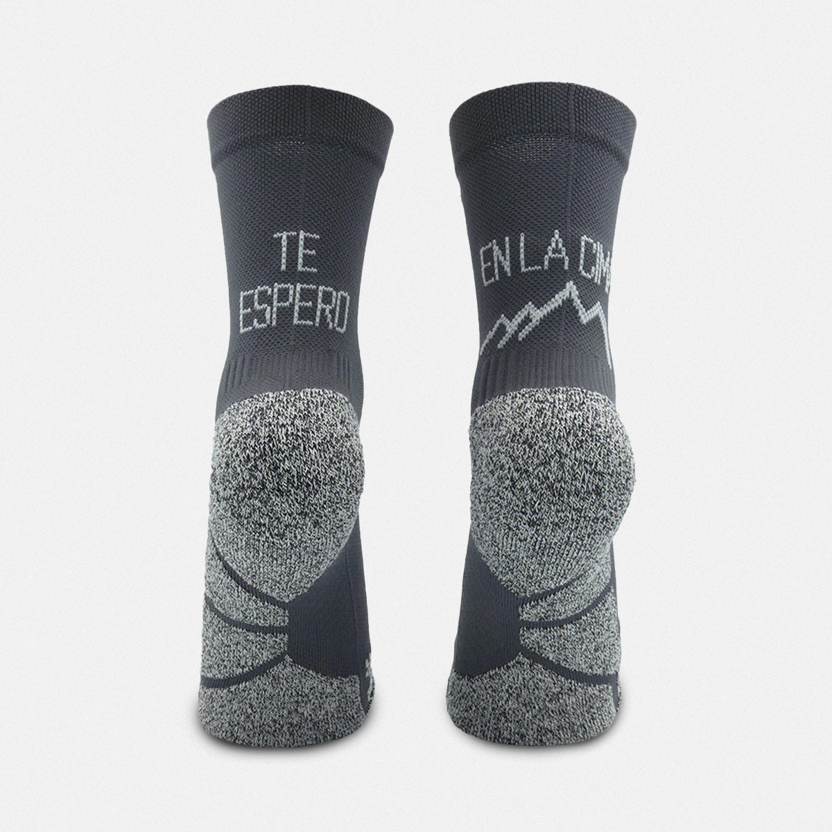 Calcetines Trail Running Gris - Te espero en la cima