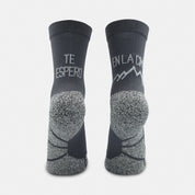 Calcetines Trail Running Gris - Te espero en la cima