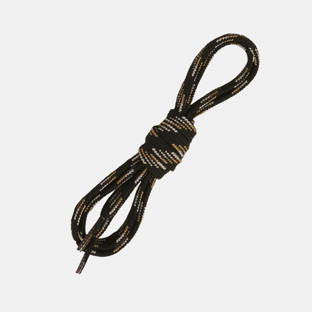 Schnürsenkel Trekkingschuhe schwarz bedruckt