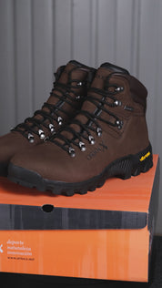 Braune Vercord-Waldstiefel