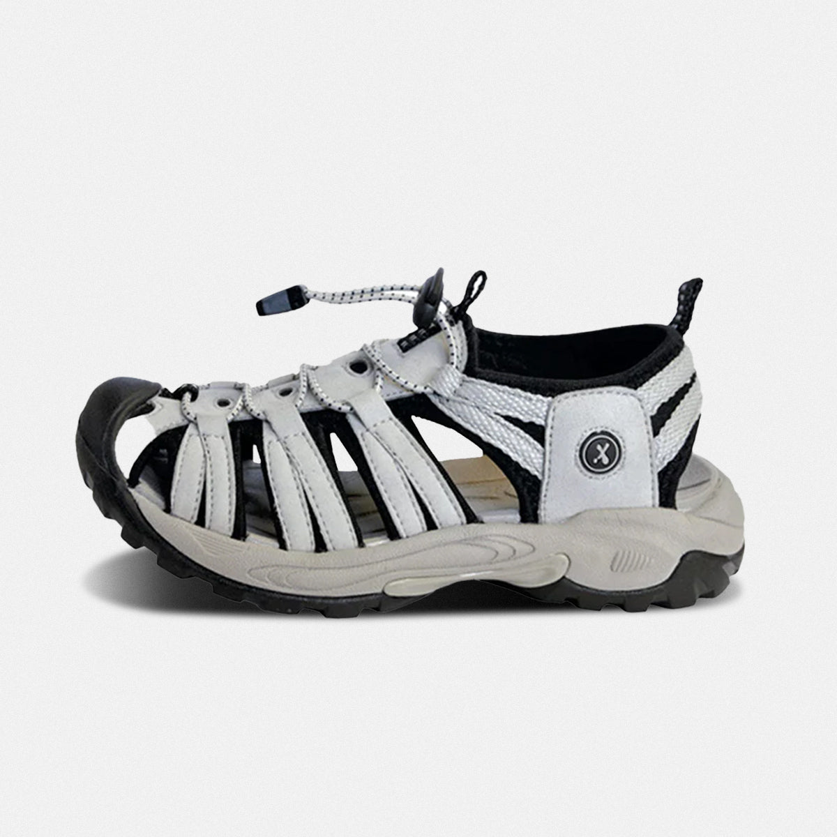 Aldea Light Grey Trekking Sandalen - Outlet Sonderpreise